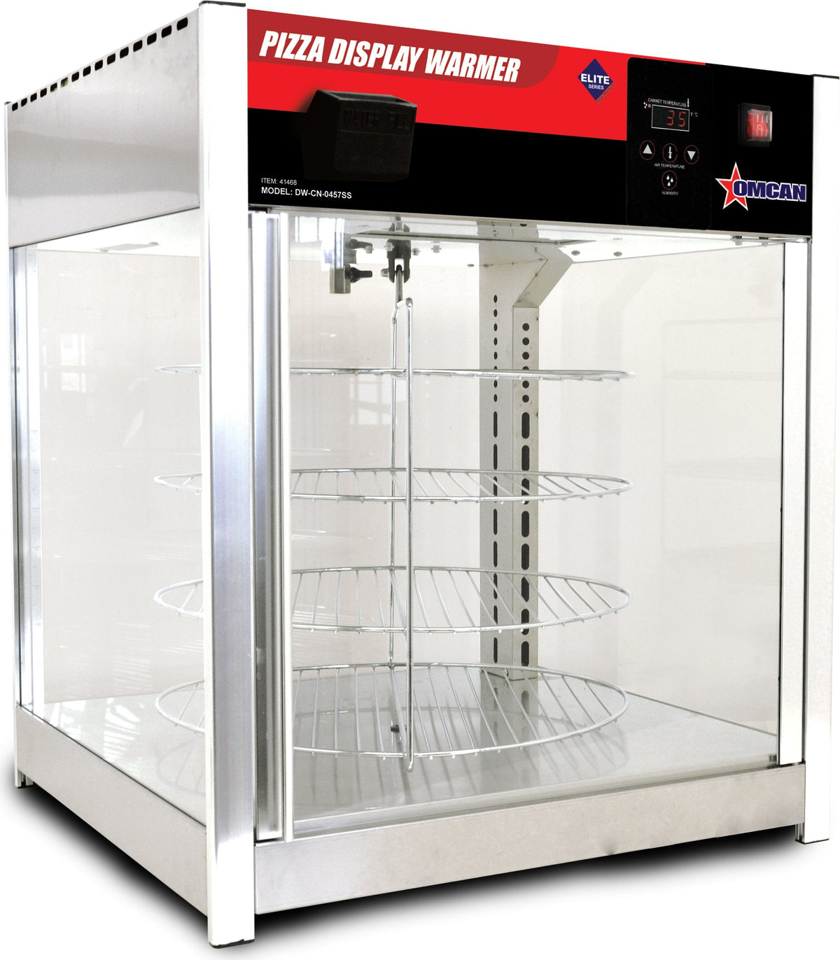 Omcan - 24" Elite Pizza Warmer - DW-CN-0457-SS
