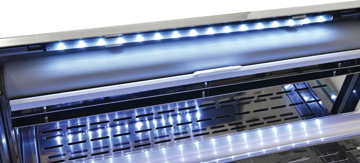 Omcan - 24" Open Refrigerated Floor Display Case - RS-CN-0230