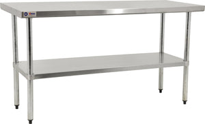 Omcan - 24” x 24” Elite Stainless Steel Work Table - 17577