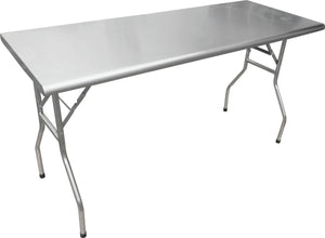 Omcan - 24” x 60” Stainless Steel Folding Table - 41230