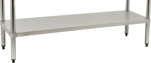 Omcan - 24” x 60” Stainless Steel Undershelf For Work Tables - 21611
