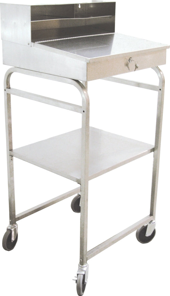 Omcan - 24.25” x 22.50” x 53” Mobile Receiving Desk - 13511