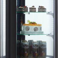 Omcan - 26" Circular Refrigerated Showcase - RS-CN-0400-R