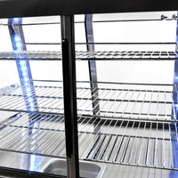 Omcan - 26" Elite Series Display Warmer with Front & Back Doors - DW-CN-0096