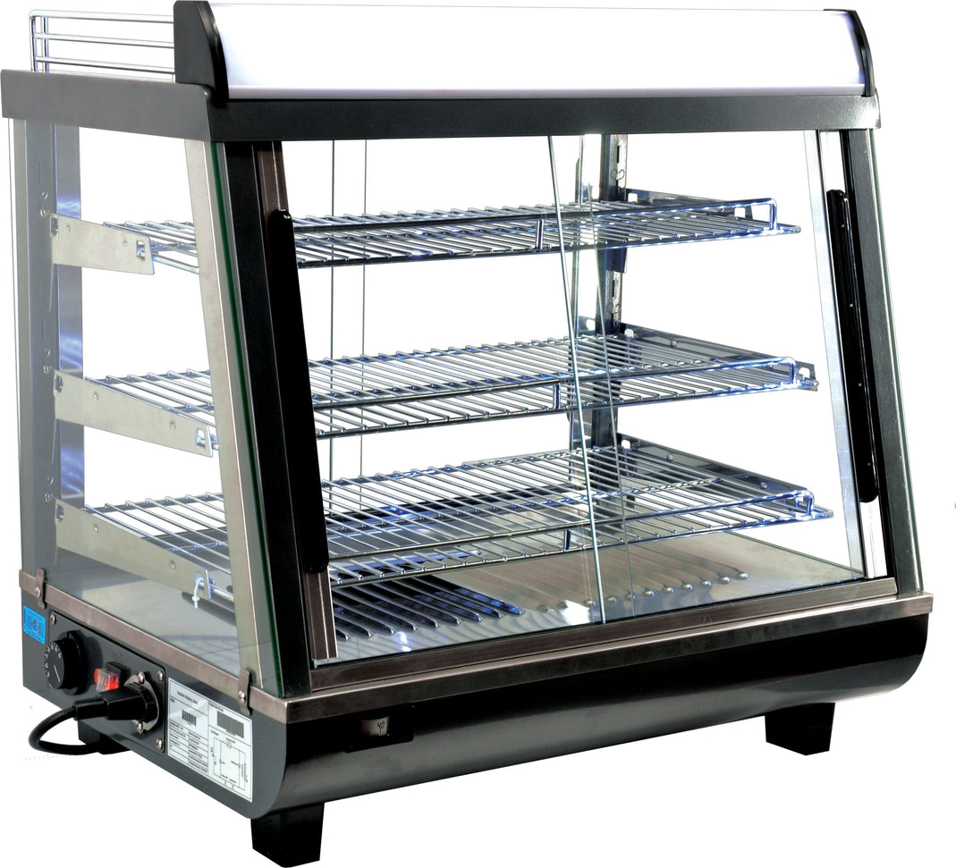 Omcan - 26" Elite Series Display Warmer with Front & Back Doors - DW-CN-0096