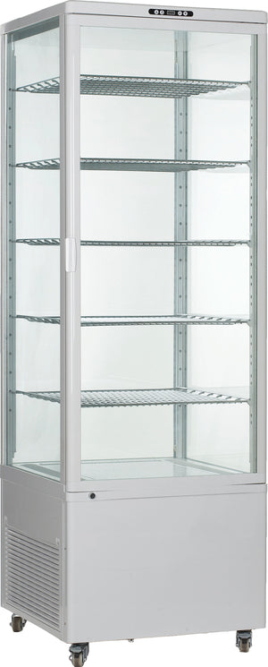 Omcan - 26" White Refrigerated Floor Display Case - RS-CN-0500