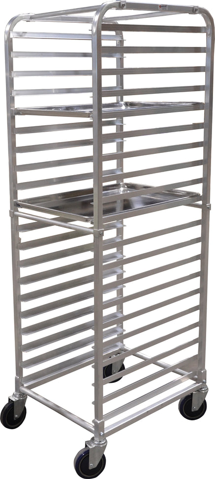 Omcan - 26” x 20.5” x 69” Aluminum Pan Rack (20 Slides) - 13506