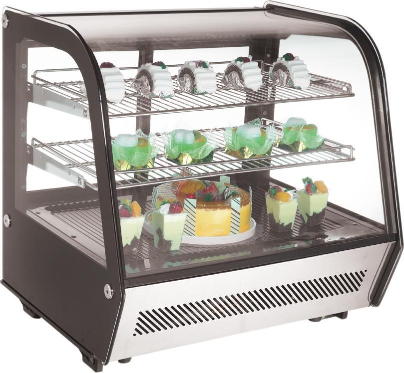 Omcan - 27" Countertop Refrigerated Showcase - RS-CN-0120-4