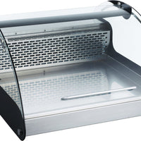 Omcan - 27" Curved Glass Countertop Refrigerated Showcase - RS-CN-0118-E