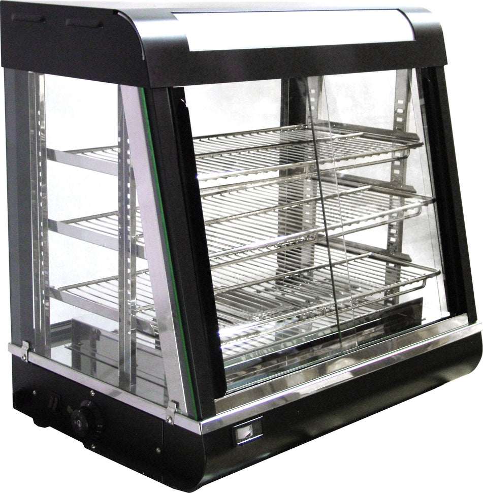 Omcan - 27" Elite Series Hot Food Merchaniser with Front & Back Doors - DW-CN-0686