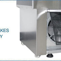 Omcan - 27" Open Refrigerated Floor Display Case - RS-CN-0250