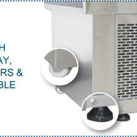 Omcan - 27" Open Refrigerated Floor Display Case - RS-CN-0250