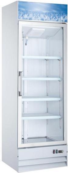 Omcan - 27" Reach-In Freezer with 1 Glass Door - FR-CN-0012-HC