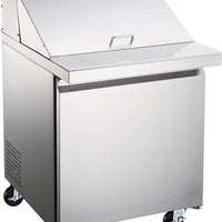 Omcan - 27.5" Mega Refrigerated Prep Table with 1 Door - PT-CN-0711-HC