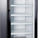 Omcan - 28" Single Door Swing Glass Black Refrigerator / Cooler - RE-CN-0023-H