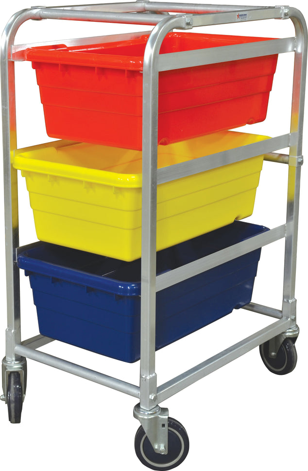 Omcan - 3 Slides Aluminum Lug Rack - 13493