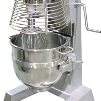 Omcan - 30 QT ETL-Certified Commercial Mixer with Guard & Timer - MX-CN-0030-T