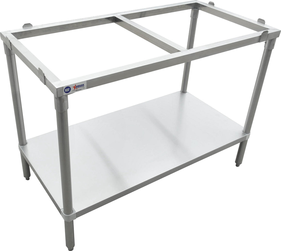 Omcan - 30” x 36” Solid Poly-Top Table Frame - 41274