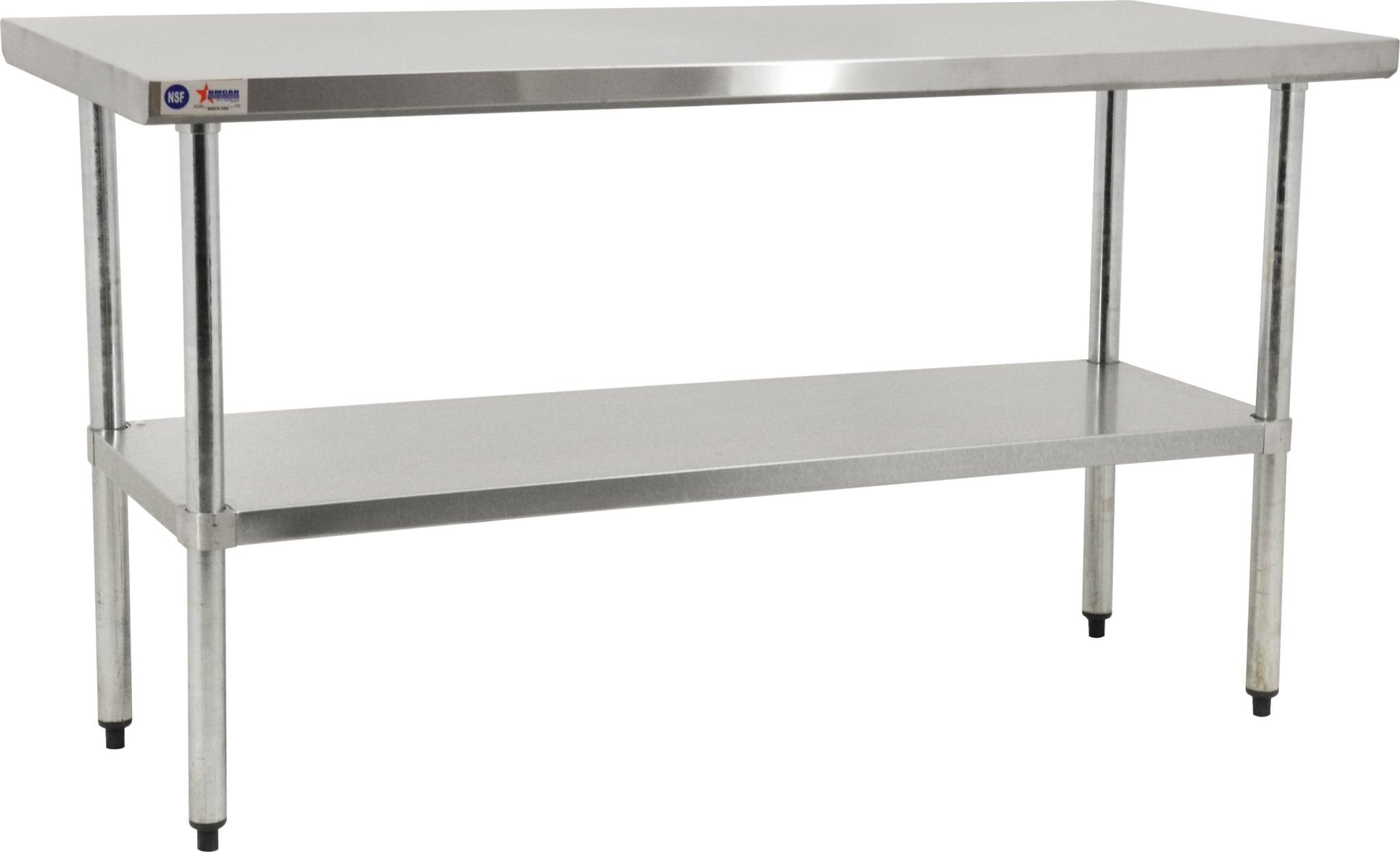 Omcan - 30” x 84” Elite Stainless Steel Work Table - 20434