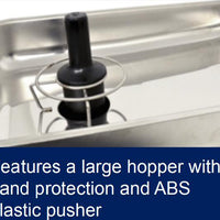 Omcan - #32 Stainless Steel Meat Grinder/Mincer 3 HP - MG-IT-0032-C