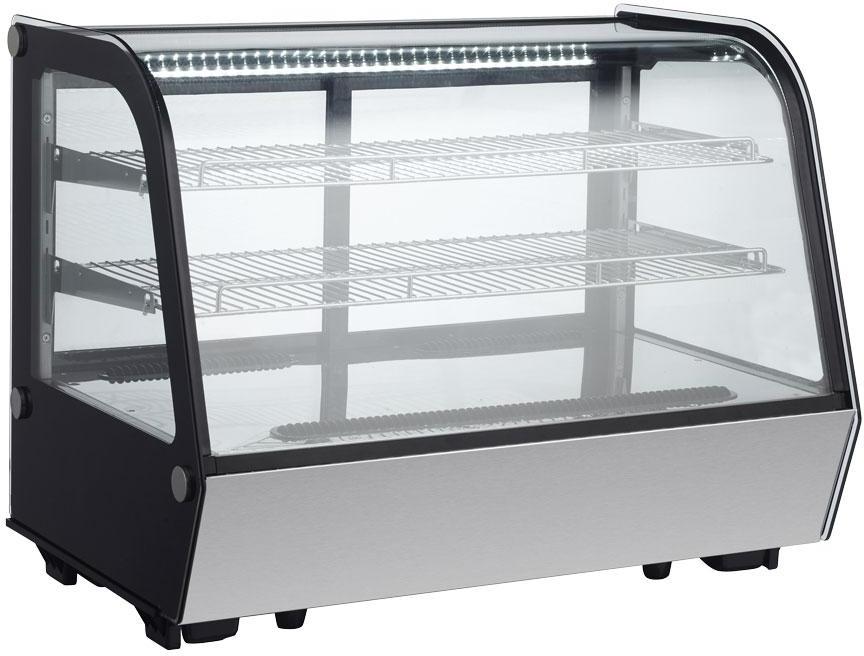 Omcan - 34" Countertop Refrigerated Display with 160 L Capacity - RS-CN-0160-4