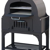 Omcan - 34" Outdoor Wood Burning Oven with Stainless Steel Oven Shelf - CE-CN-1188