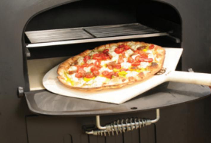 Omcan - 34" Outdoor Wood Burning Oven with Stainless Steel Oven Shelf - CE-CN-1188