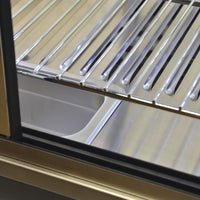 Omcan - 35" Elite Series Display Warmer with Front & Back Doors - DW-CN-0136