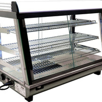 Omcan - 35" Elite Series Display Warmer with Front & Back Doors - DW-CN-0136