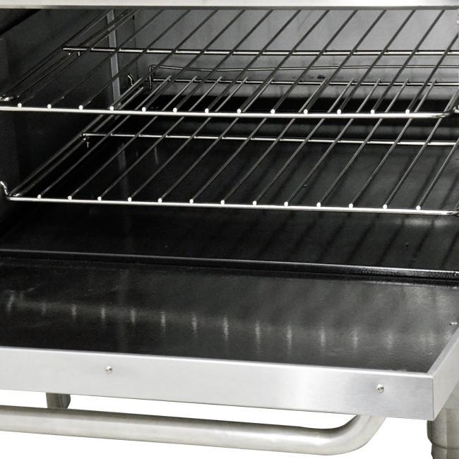 Omcan - 36" Commercial Gas Range - Liquid Propane - CE-CN-0914-L
