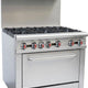 Omcan - 36" Commercial Natural Gas Range - CE-CN-0914-R