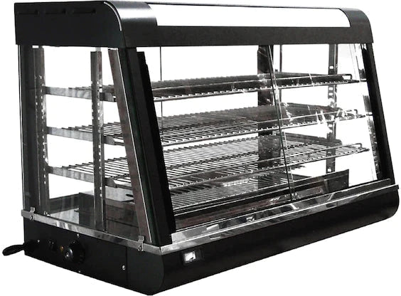 Omcan - 36" Elite Series Hot Food Merchandiser with Front & Back Doors - DW-CN-0902