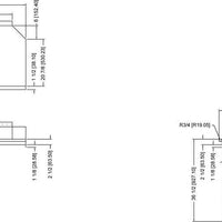 Omcan - 36” Left Side Clean Dish Table - 28474