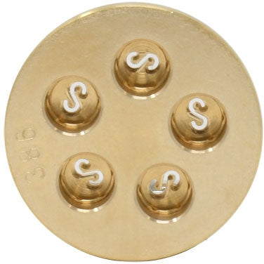 Omcan - #386 Casarecce Pasta Die For Pasta Machine PM-IT-0004 - 13363