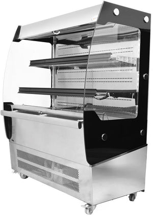 Omcan - 39" Open Refrigerated Floor Display Case - RS-CN-0200