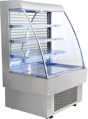 Omcan - 40" Open Refrigerated Floor Display Case - RS-CN-0380
