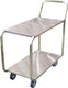 Omcan - 44” x 19” x 41” Stainless Steel Stock Cart - 13118
