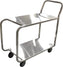 Omcan - 44” x 19” x 41” Welded Solid Top Stainless Steel Stock Cart - 23731