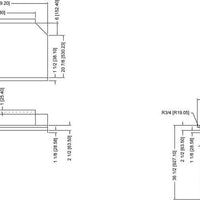 Omcan - 48” Left Side Clean Dish Table - 28476