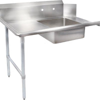 Omcan - 48” Left Side Soiled Dish Table with Sink - 28484