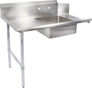 Omcan - 48” Left Side Soiled Dish Table with Sink - 28484