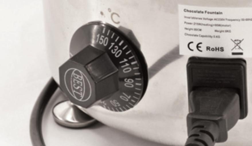 Omcan - 5-Tier Stainless Steel Chocolate Fountain - CF-CN-0005