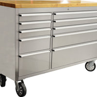 Omcan - 56” Mobile Workbench with 10 Drawers - 40463