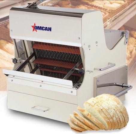 Omcan - 5/8" Bread Slicer with 0.5 HP Motor - SB-TW-0016-S