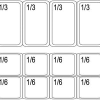 Omcan - 59" Refrigerated Topping Rail with Glass Sneeze Guard - RS-CN-0006-P