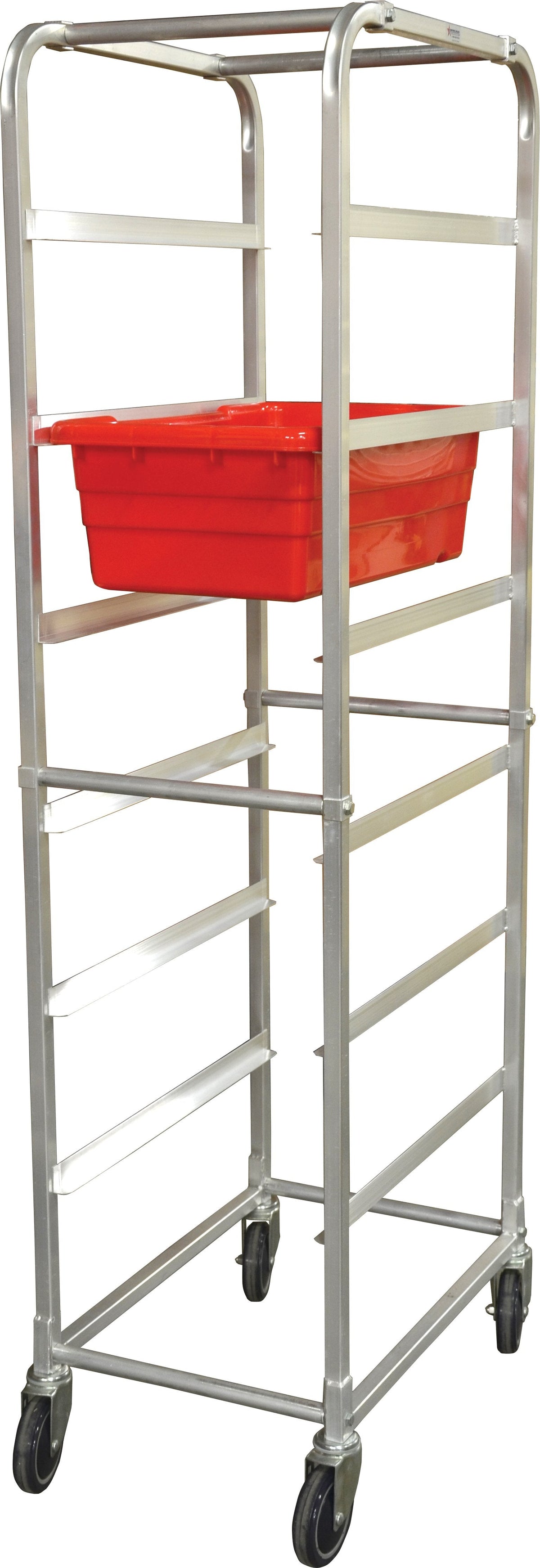 Omcan - 6 Slides Aluminum Lug Rack - 13498