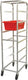 Omcan - 6 Slides Aluminum Lug Rack - 13498