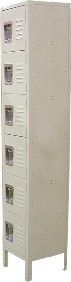 Omcan - 6 Tier Metal Locker - 13134
