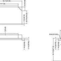 Omcan - 60” Left Side Clean Dish Table - 28478