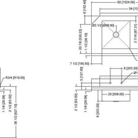 Omcan - 60” Right Side Soiled Dish Table with Sink - 28487